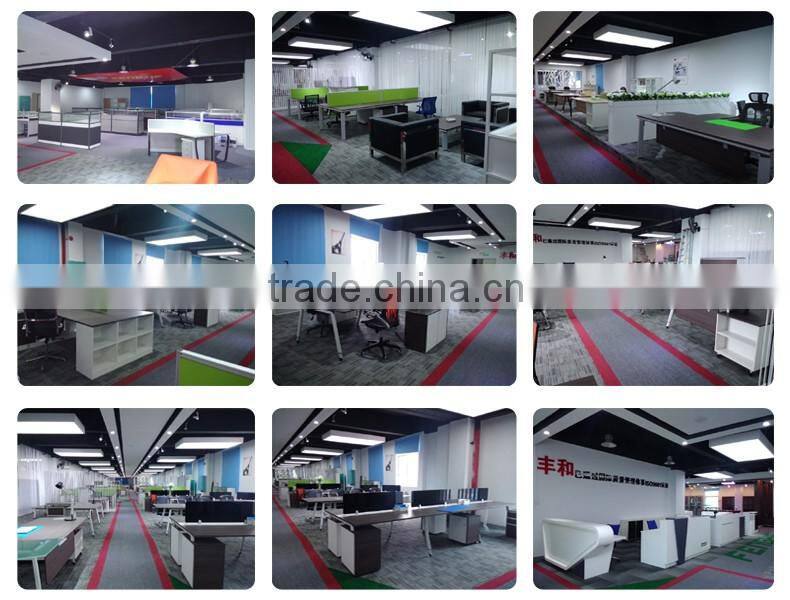 Modern design office furniture 2 seat computer table photos