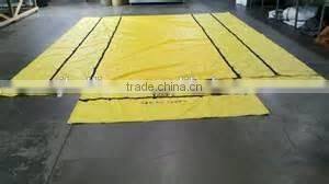 18oz PVC Lumber Tarps 16' x 27' With 4' x 8' Flap/Tail Made with Heavy Duty 18 Oz Vinyl2 Rows of "D" Rings on all 4 sides