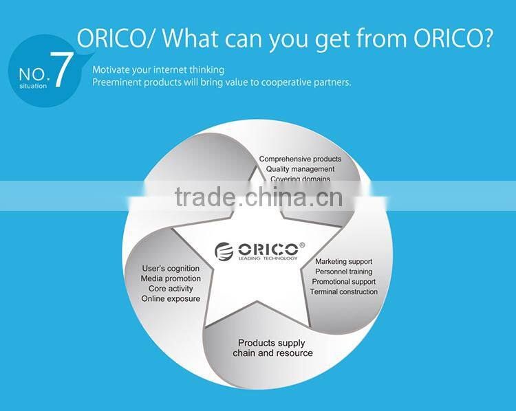 ORICO overload Over voltage Over current Short circuit protected 4 gang 4 USB extension socket usb eu with surge protector