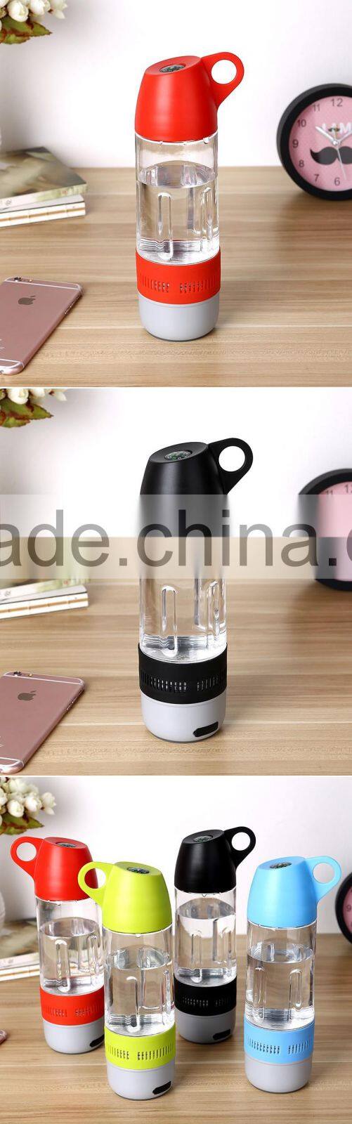 Fresh New Design Water Bottle Mini Bluetooth Speaker Portable Cups Compass Wireless Speaker Outdoor Sound Stereo Music Player