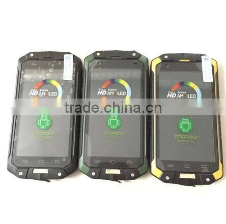 Discovery V9 waterproof phone dual core android 4.4 4G ROM 4000mah battery GPS WIFI WCDMA phone