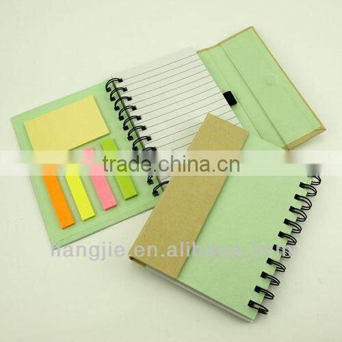 Promotional Eco Notebook with Ball Pen