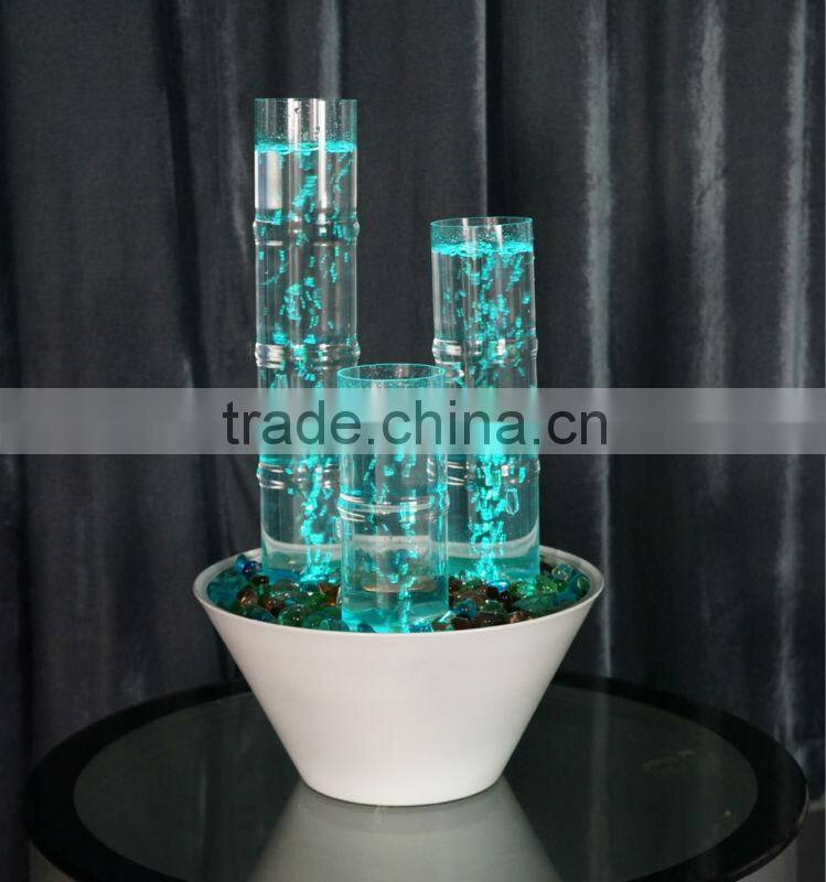 colorful Lucky Bubble Fountain with LED color changing