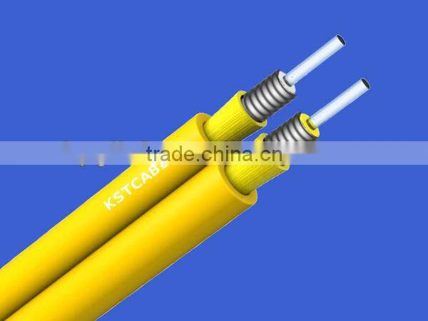 4 core armoured fiber optic cable/4 core armoured fiber cable for network solution
