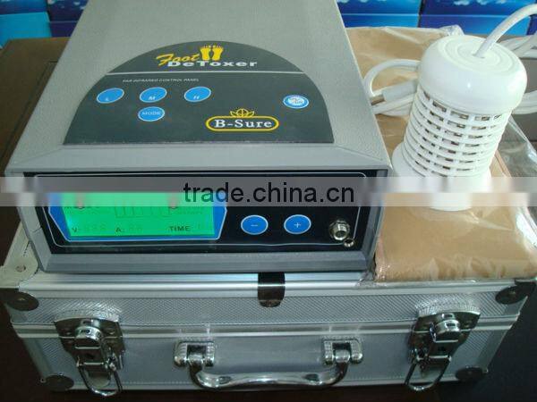 Hot sale spa detoxification ion cleanse machine with FIR belt and LCD screen BD-A010