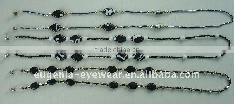 Eyeglasses beads cords