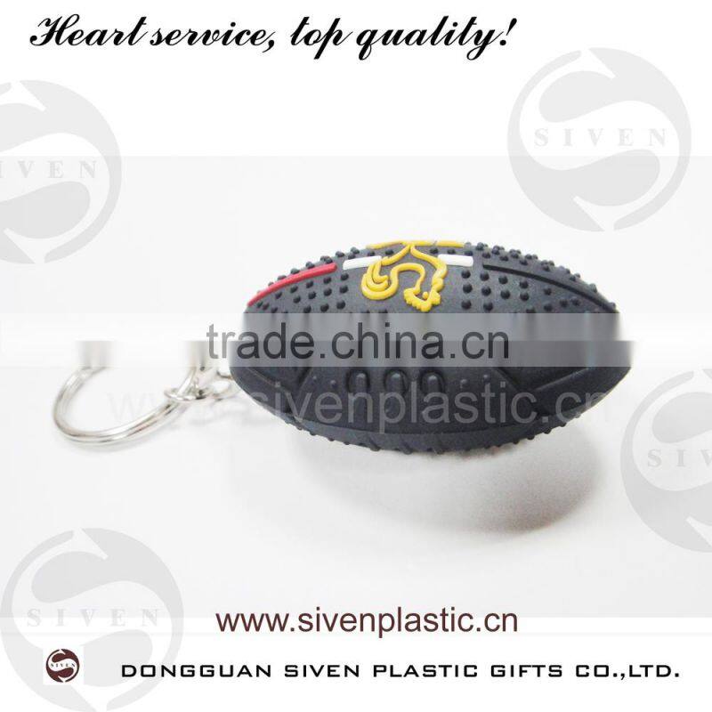 2d Custom Shaped Soft Pvc Keychain
