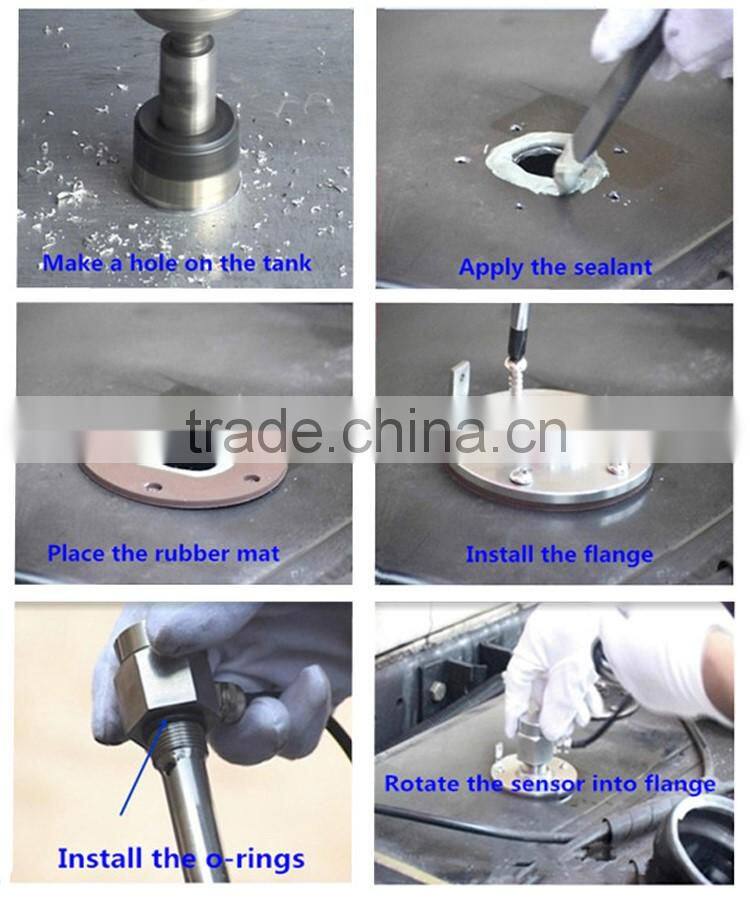 GST02 high resolution liquid sensor integrated GPS tracker easy install