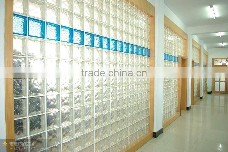 best prices 190x190x80mm Colored and Clear Glass Block Glass Brick