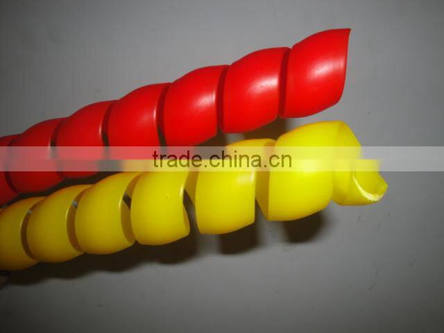 Spiral sleeve hose protection guard use for excavator
