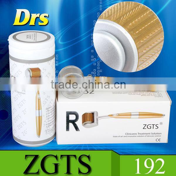 Titanium mirconeedle ZGTS 192 derma roller produced by Guangzhou Ekai Electronic Technology Co.,Ltd with best price
