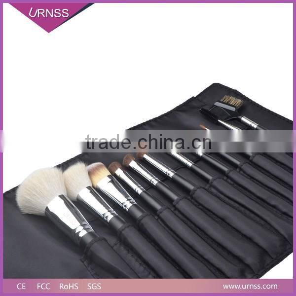 URNSS Professional Goat Hair Cosmetic Makeup Brushes Set With Package