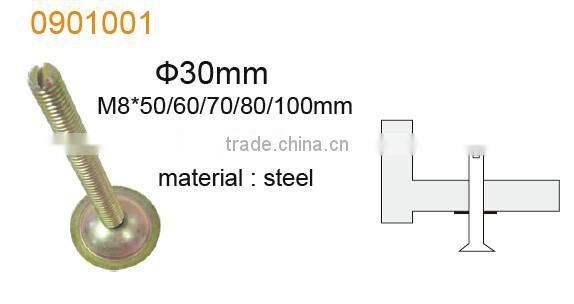 adjustable cabinet leg for furniture foot