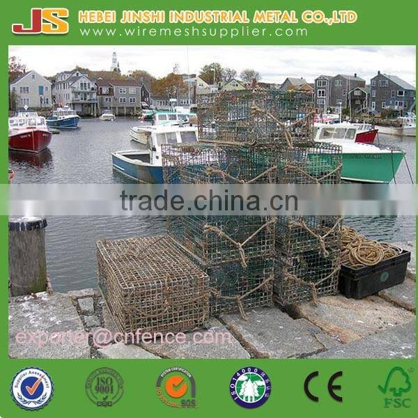 Cheap Green Coated Net Trap for Crabs, Crab Pots