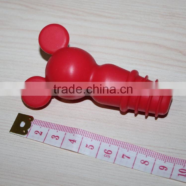 Silicone custom cork wine bottle stoppers