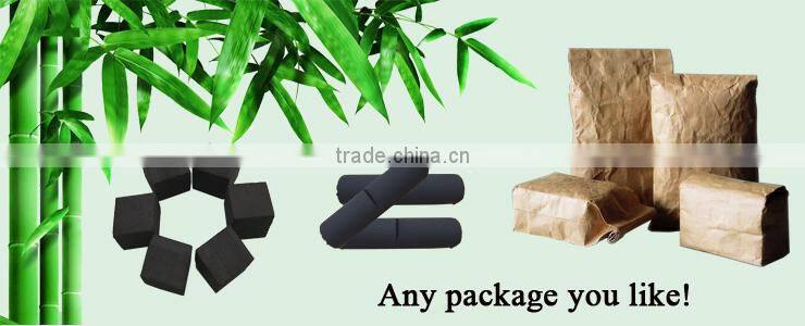 2016 Hot sale low ash charcoal bamboo
