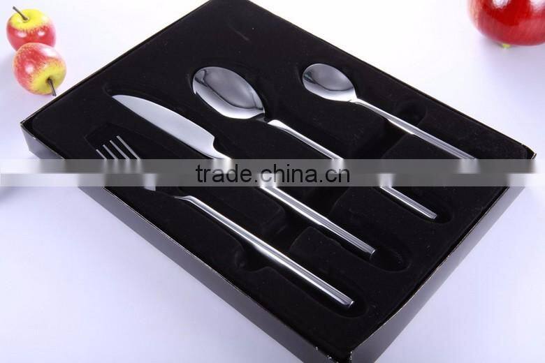 FDA Certificated food grade Top quality Western-style stainless steel cutlery , pvd cutlery, stainless steel cutlery drainer