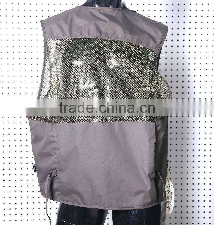 2016 Wholesale factory new design outdoor vest for fishing hunting vests