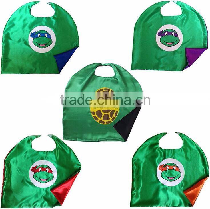 Doule layer Kids Adult Super Hero Capes