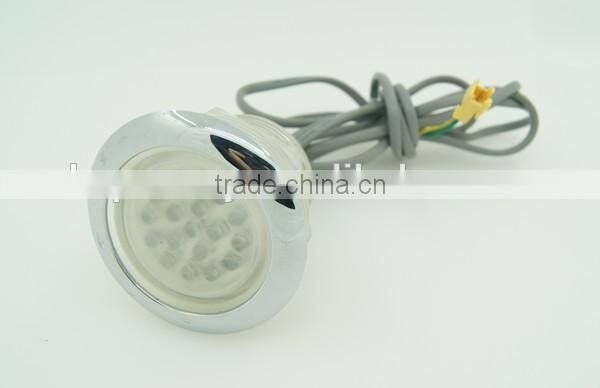 AC12V ABS Chrome Cover RGB Color Bathtub Under Water LED Lights