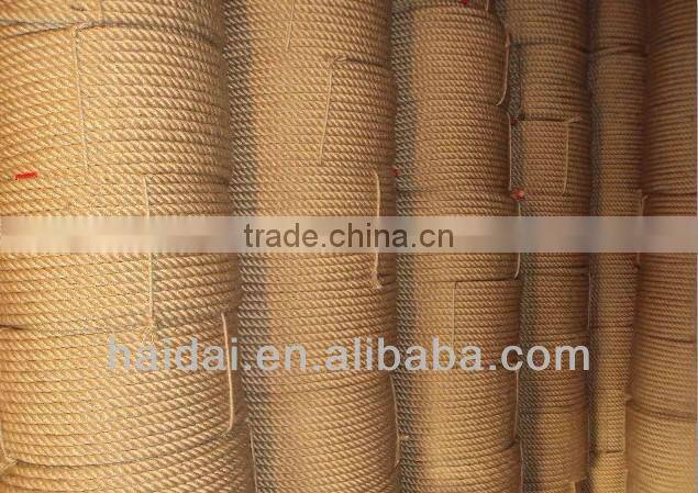Twist Rope,natural jute fiber Type and Jute Material 100% natural jute rope
