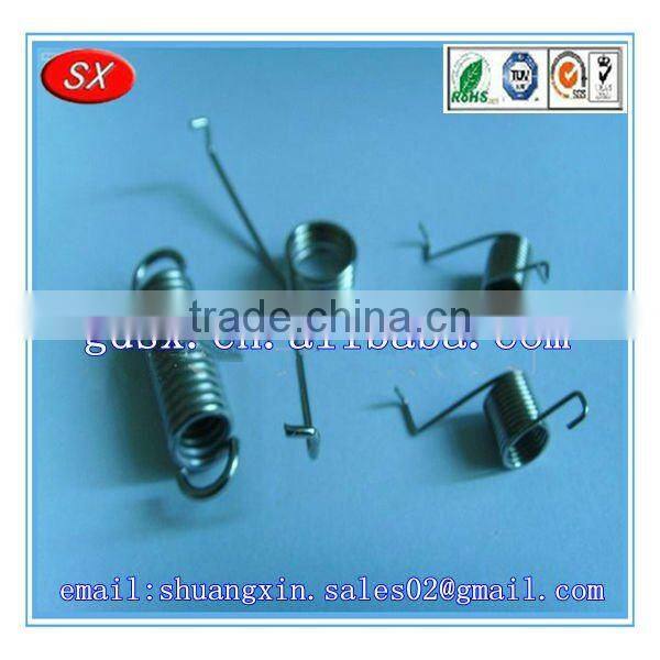 Extension spring with hook