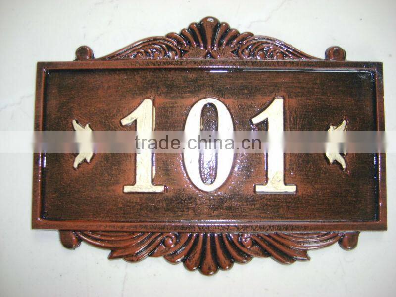 outdoor aluminum pylon sign