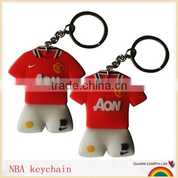 2014 World Cup Silicone Rubber Keychain for Promotional Gifts