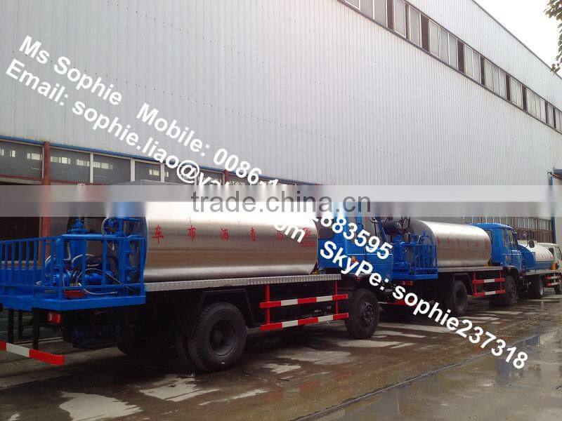 dongfeng 8-10t asphalt transport truck,bitumen tank truck,road marking truck for sale