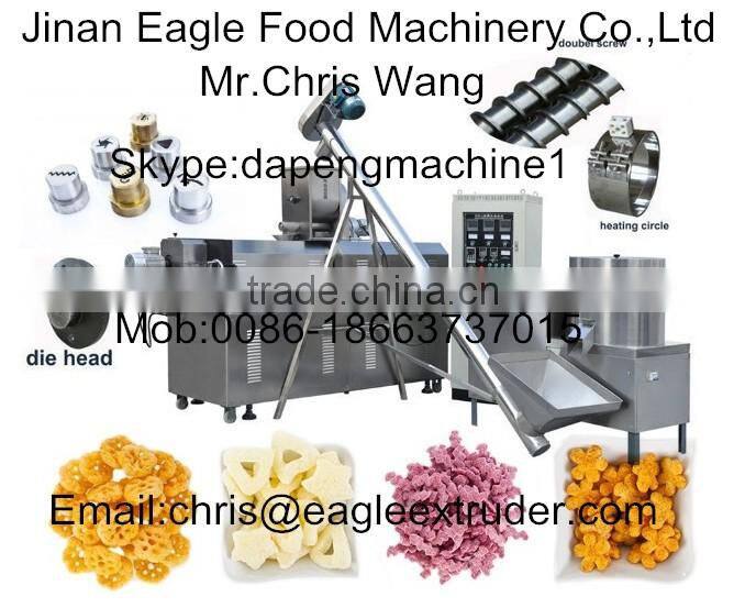 Snacks processing line
