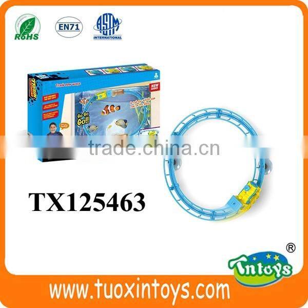 plastic toy train wheel table set