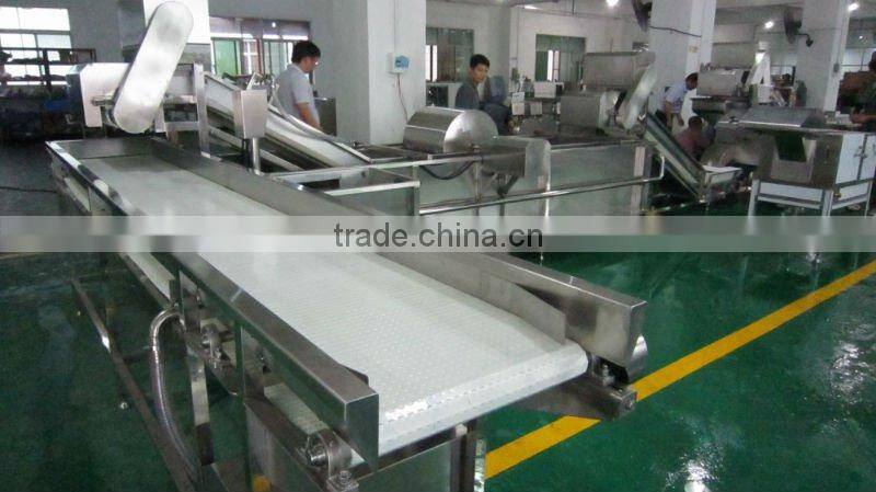 Washing cutting vegetable production line (video)