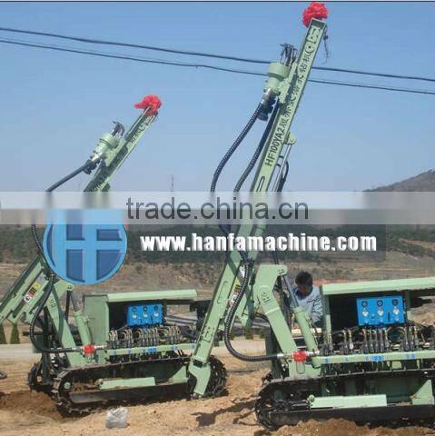 Crawler type mine drilling rig HF100YA2, high speed