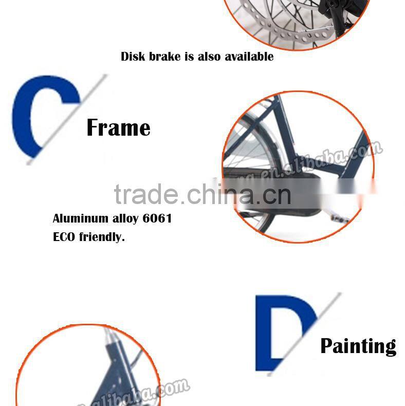 700C city e-bike EN15194 approval electric bike for sale