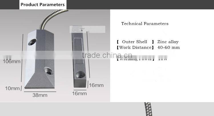 GSM alarm for wired elevator door contact gsm magnetic door sensor alarm SDM-01