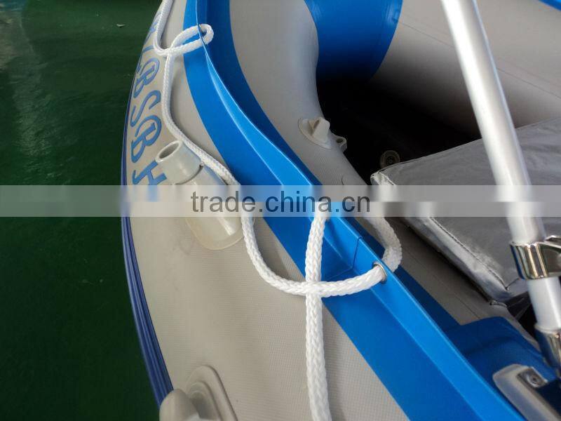 3.3m PVC material high-speed inflatable boats with awning