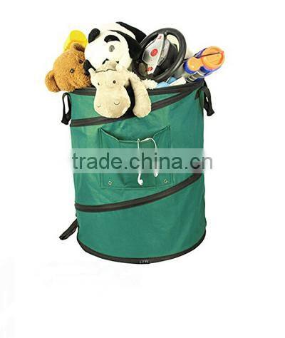 Gardzen 45 Gallon Pop Up Gardening Bag with Extra 40 Gallon Gardening Bag - Reusable Pop-Up Yard Lawn Garden Leaf Waste Bag