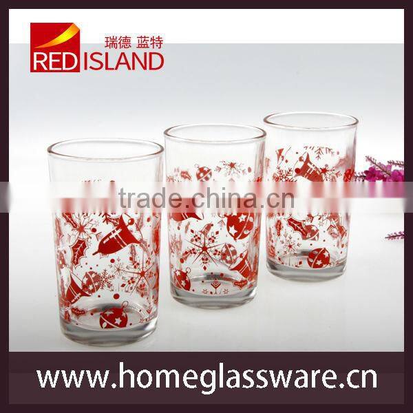 200ml Vintage Drinking Glasses Juice Cups Honey Bear