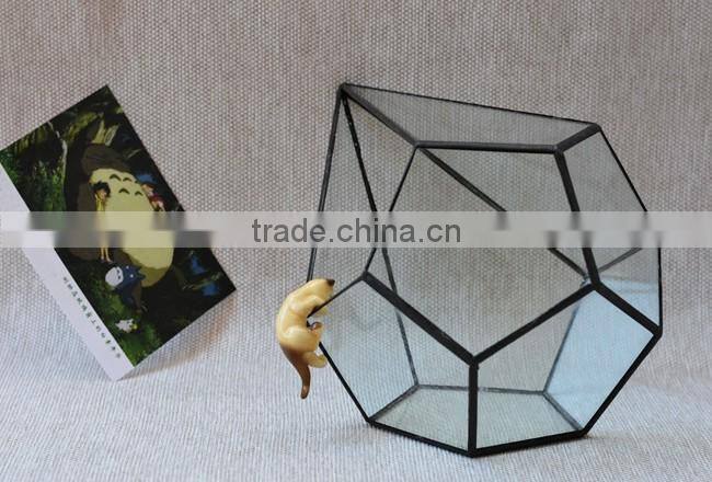 Glass vases terrarium ornament indoor plant greenhouse handblown glass terrarium