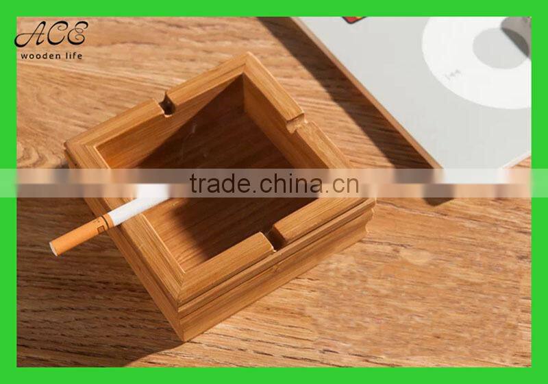 bamboo ashtray