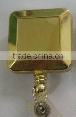 Custom design Metal badge reel with logo