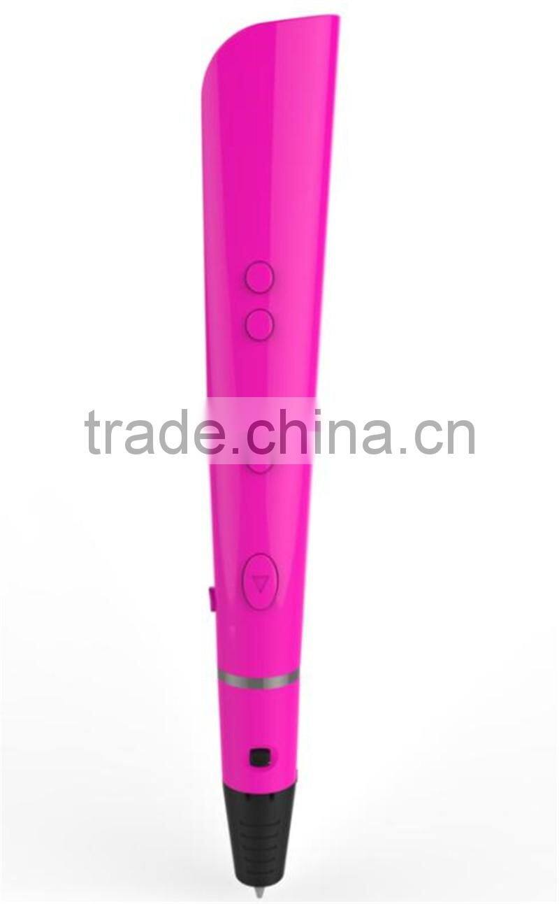 Kids Toy 2016 Magic Promotional Pen 3d Digital 3d Printer Pen 2016 best selling 3D writting pen with 1.75mm ABS PLA filament