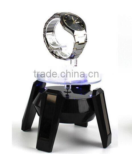 Wholesale High Quality Solar Rotary Display Stand With LED Light