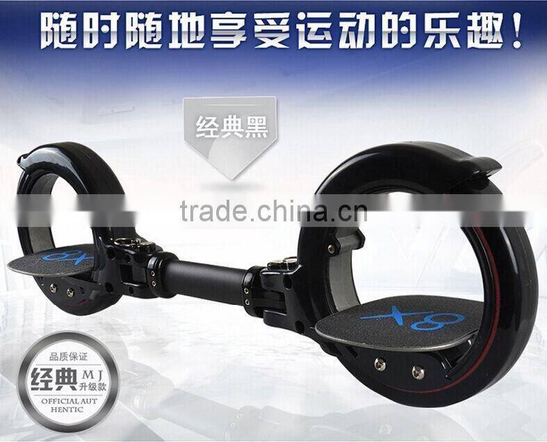 New Arrive pedal scooter X8 X-skate cycle foot Scooters folding two wheels kick scooter skateboard for sale