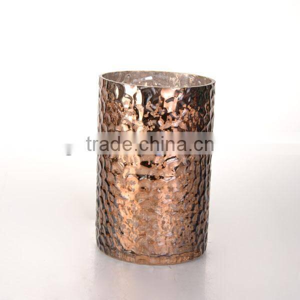 new design colored glass vase with different size