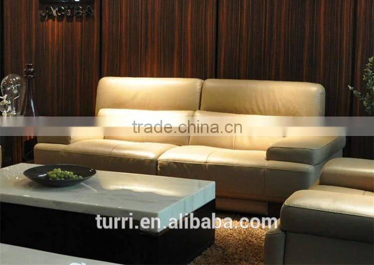 High quality royal cream sofa, Luxurious Antique italian leather