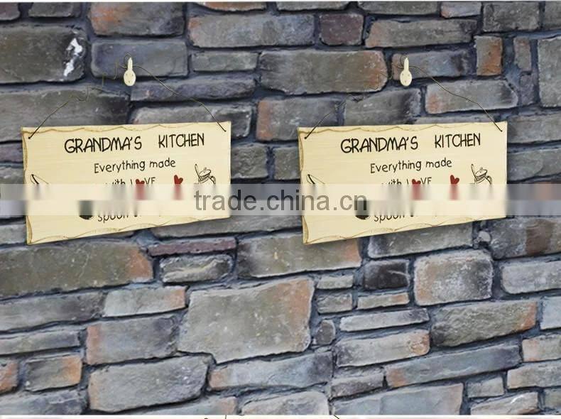 welcome card handmade wood doorplate for shop