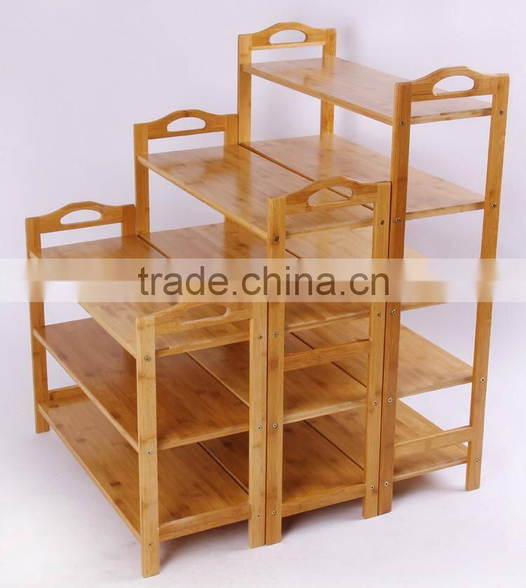 Practical promotion wooden shoe rack