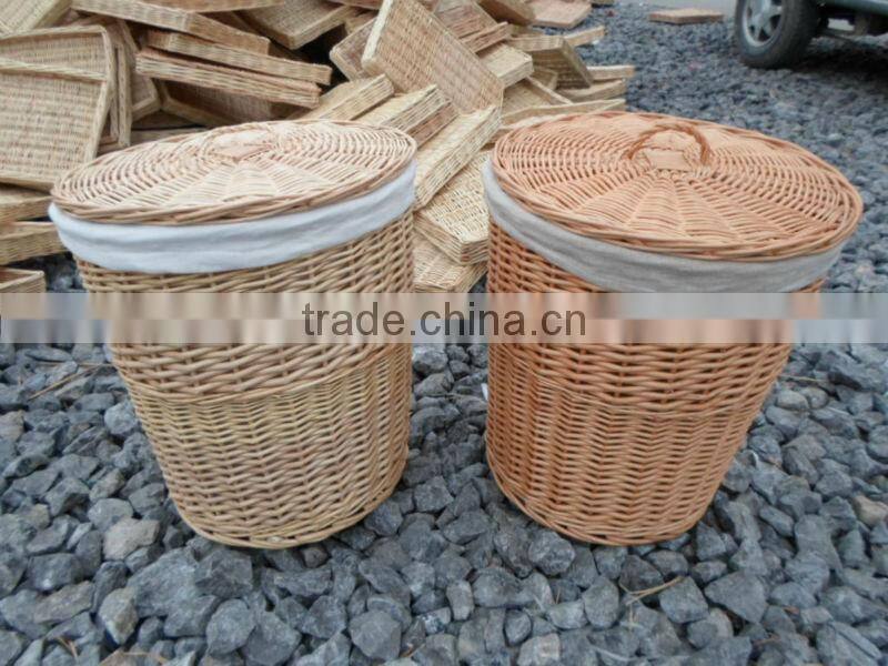 small wicker laundry basket with liner and hamper wicker washing basket