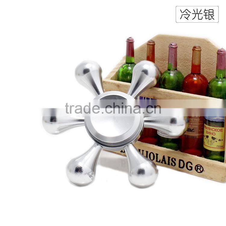 2017 Newest Products aluminum spinner fidget toy Metal hand spinner for relax